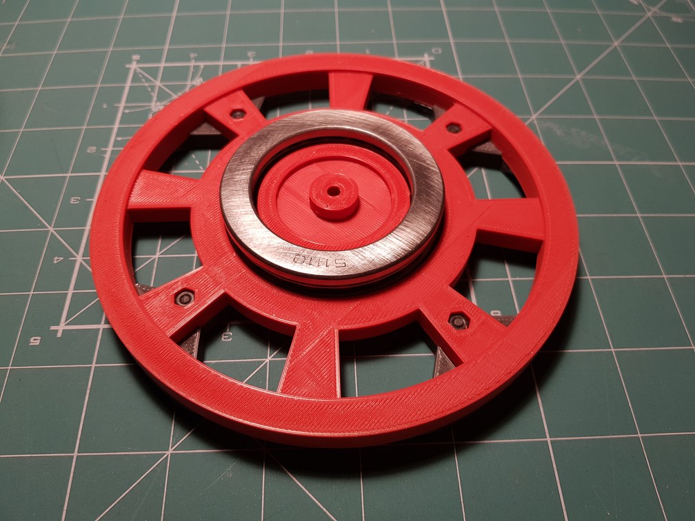 Miniatura 4 do modelo 3D Rotating tool stand