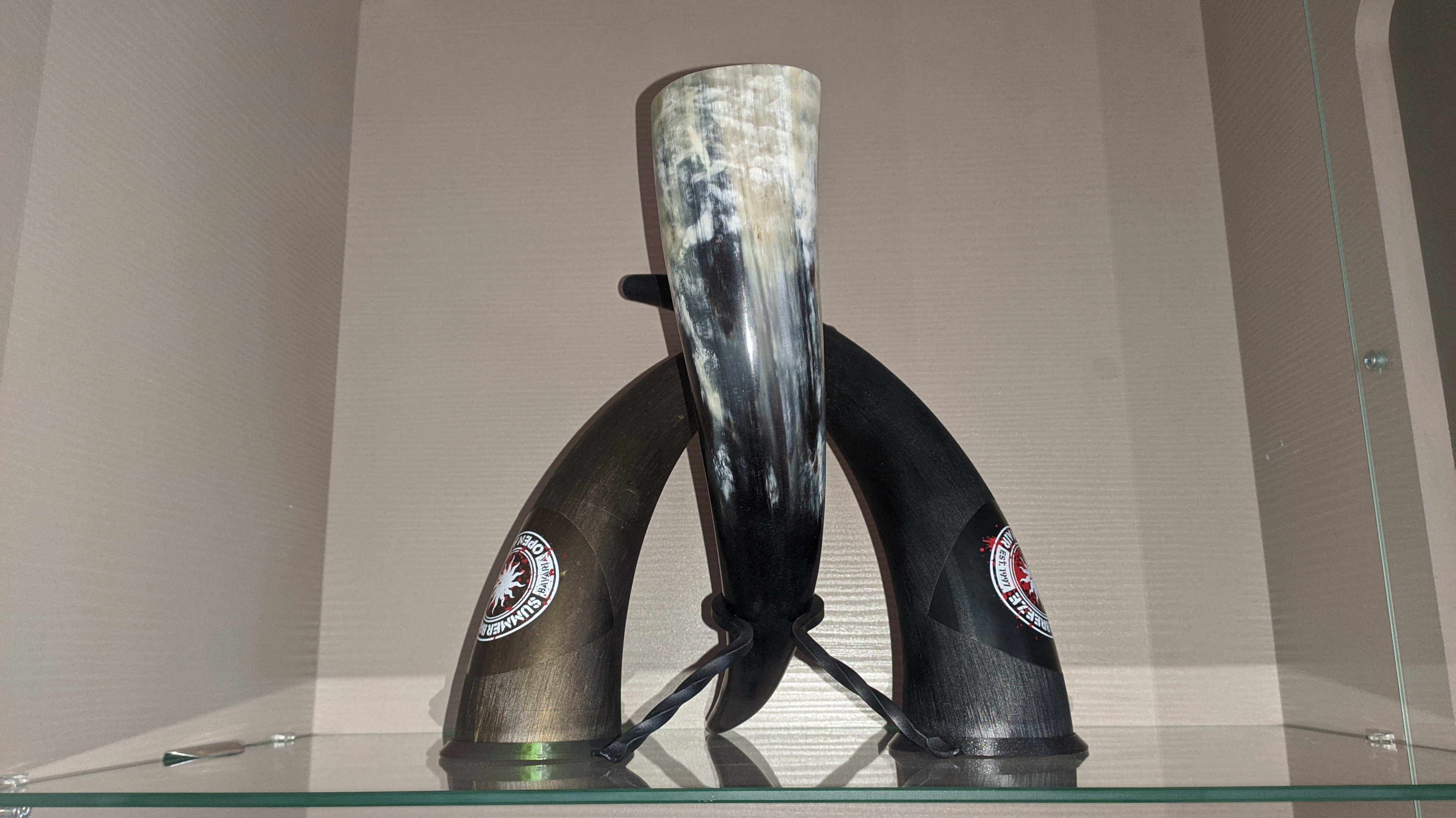 Summer Breeze drinking horn holder