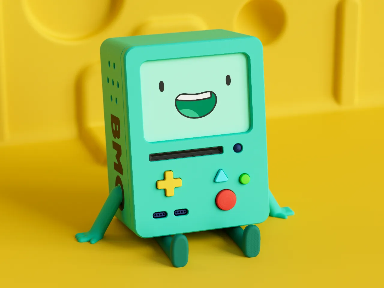 BMOページ！ Adventure Time BMO Figure (Interactive) by Popandsicle