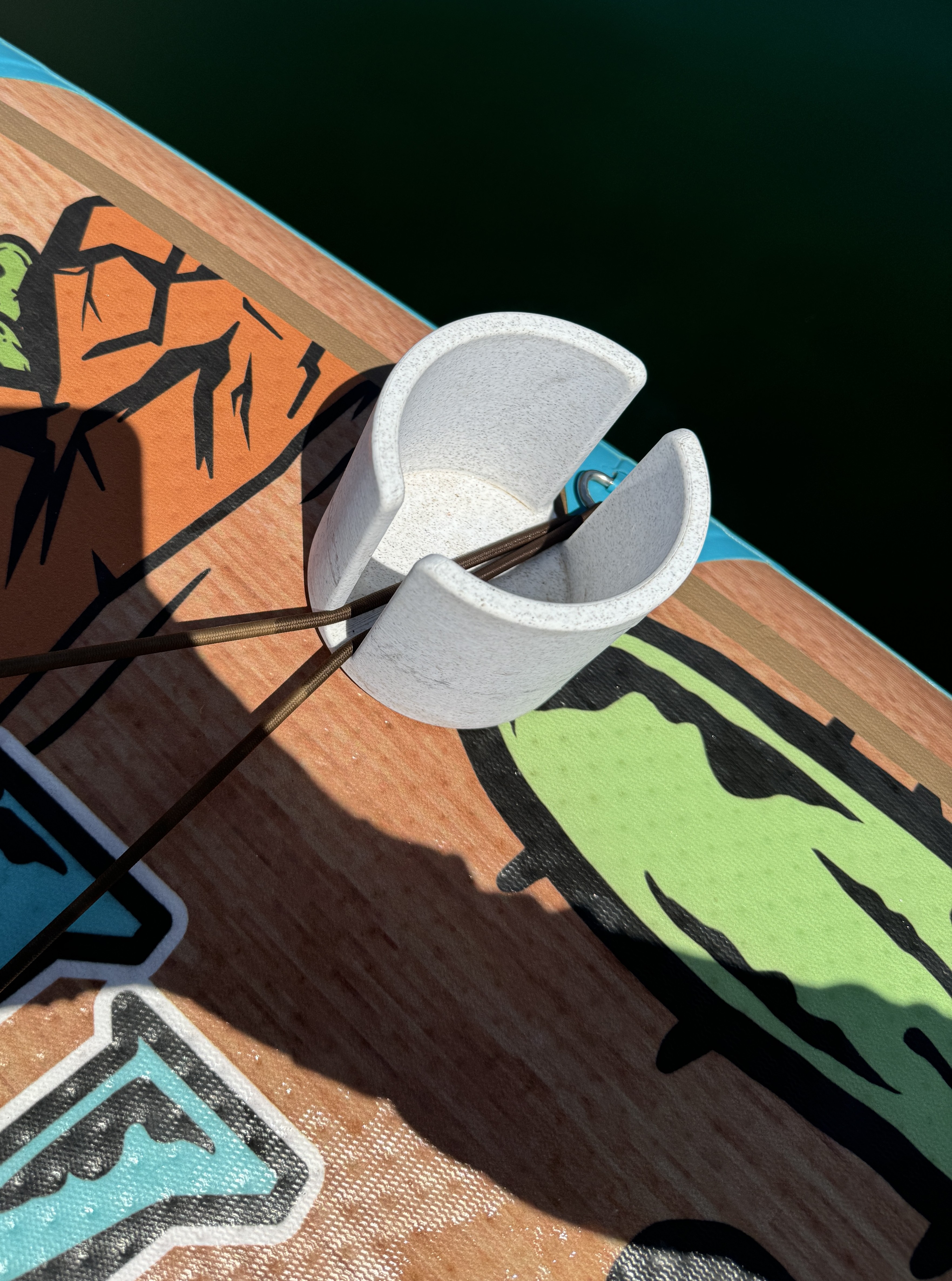 Cup Holder for a Stand Up Paddle Board (SUP) image 2