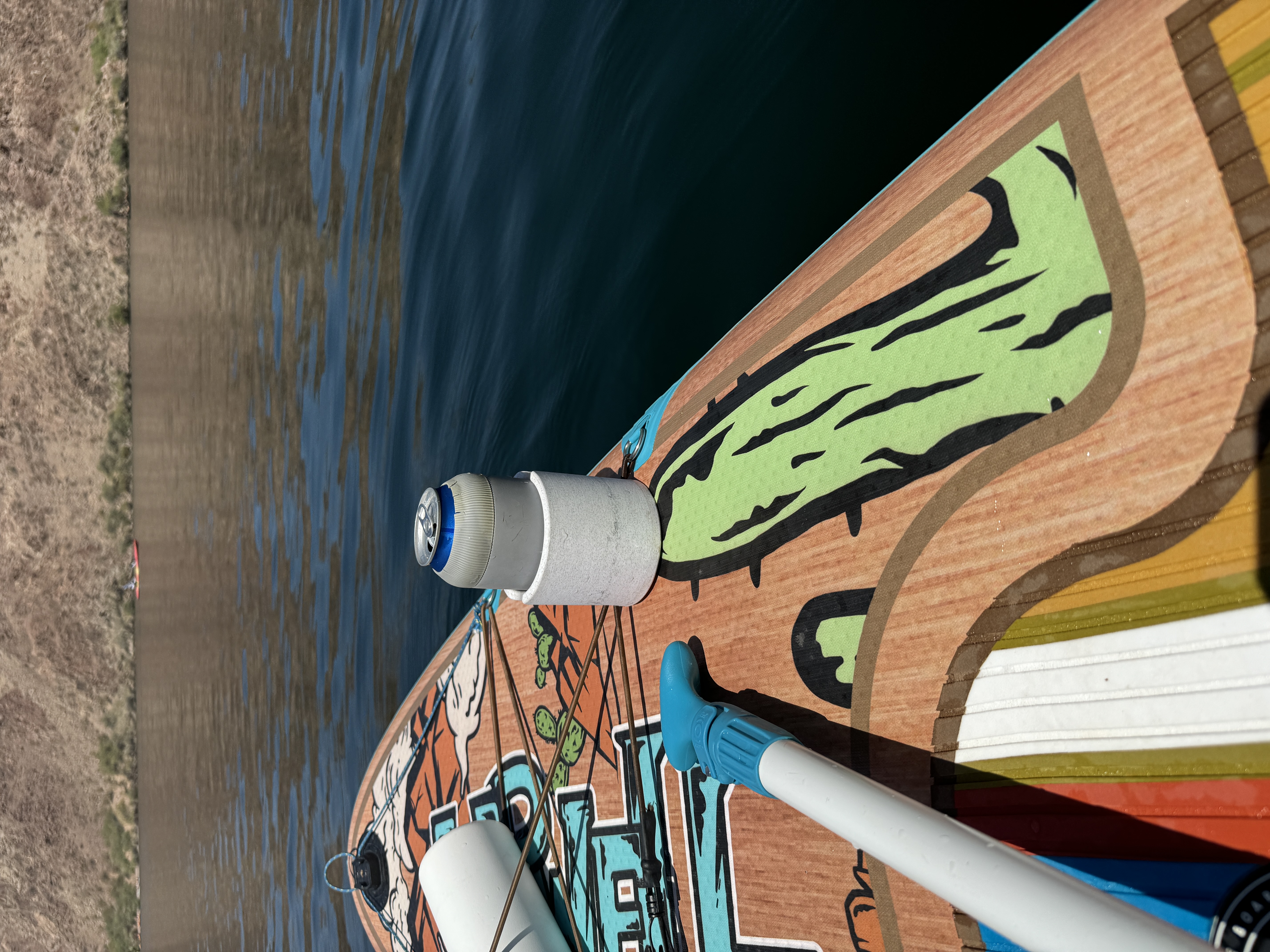 Cup Holder for a Stand Up Paddle Board (SUP) image 3