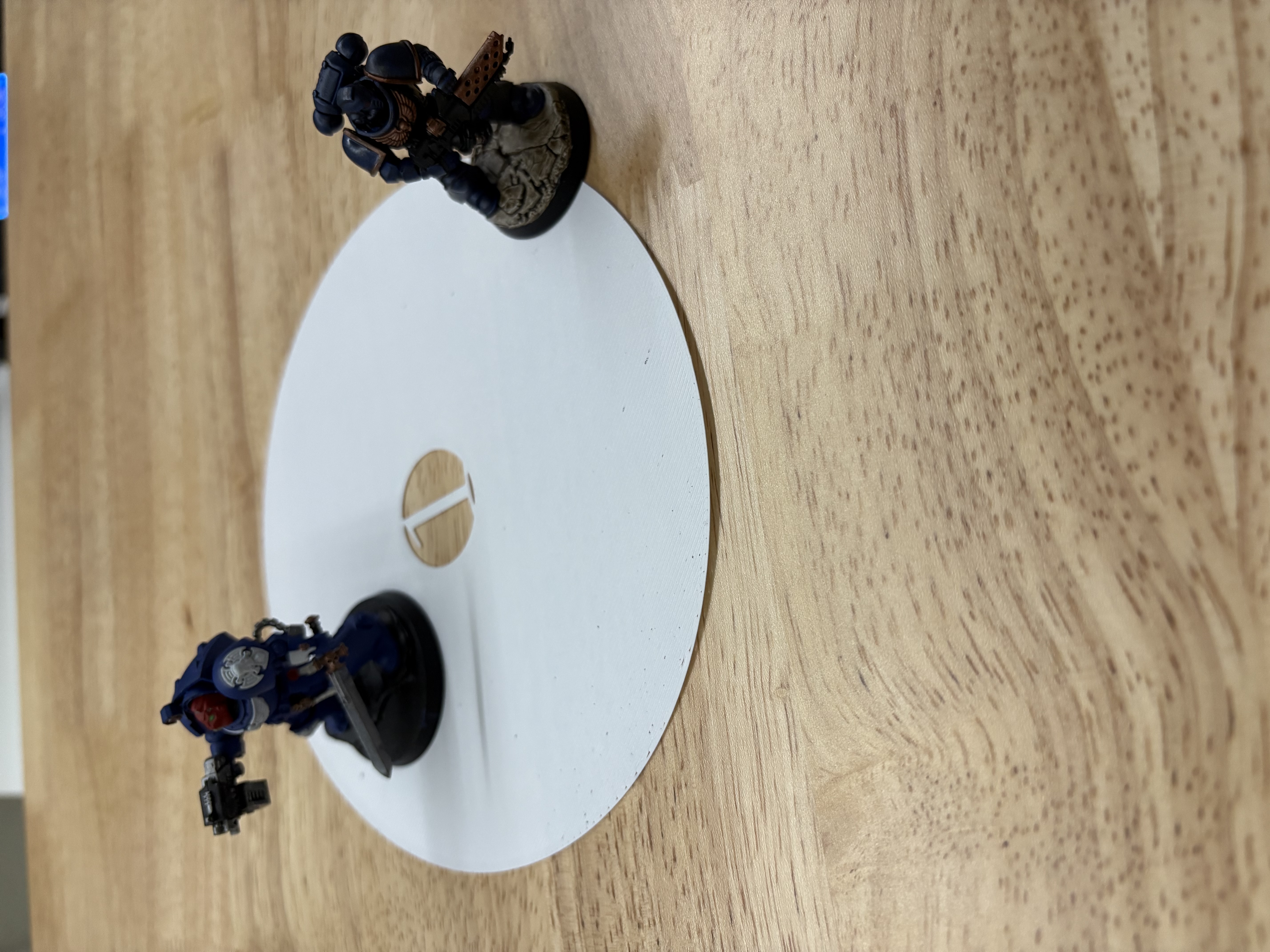 Numbered (1 - 6) Tabletop Wargame Objective Markers - 40k/AoS