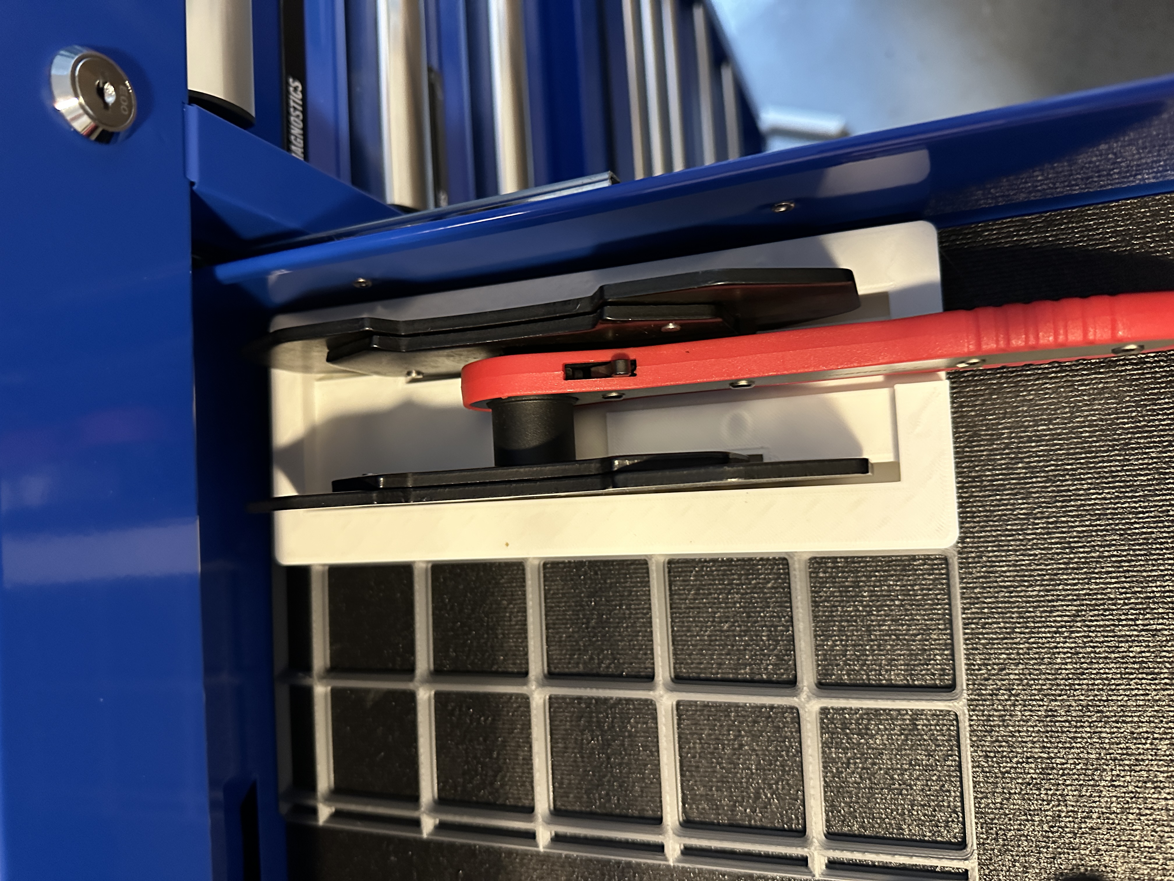 Gridfinity Brake Caliper Piston Tool Storage.