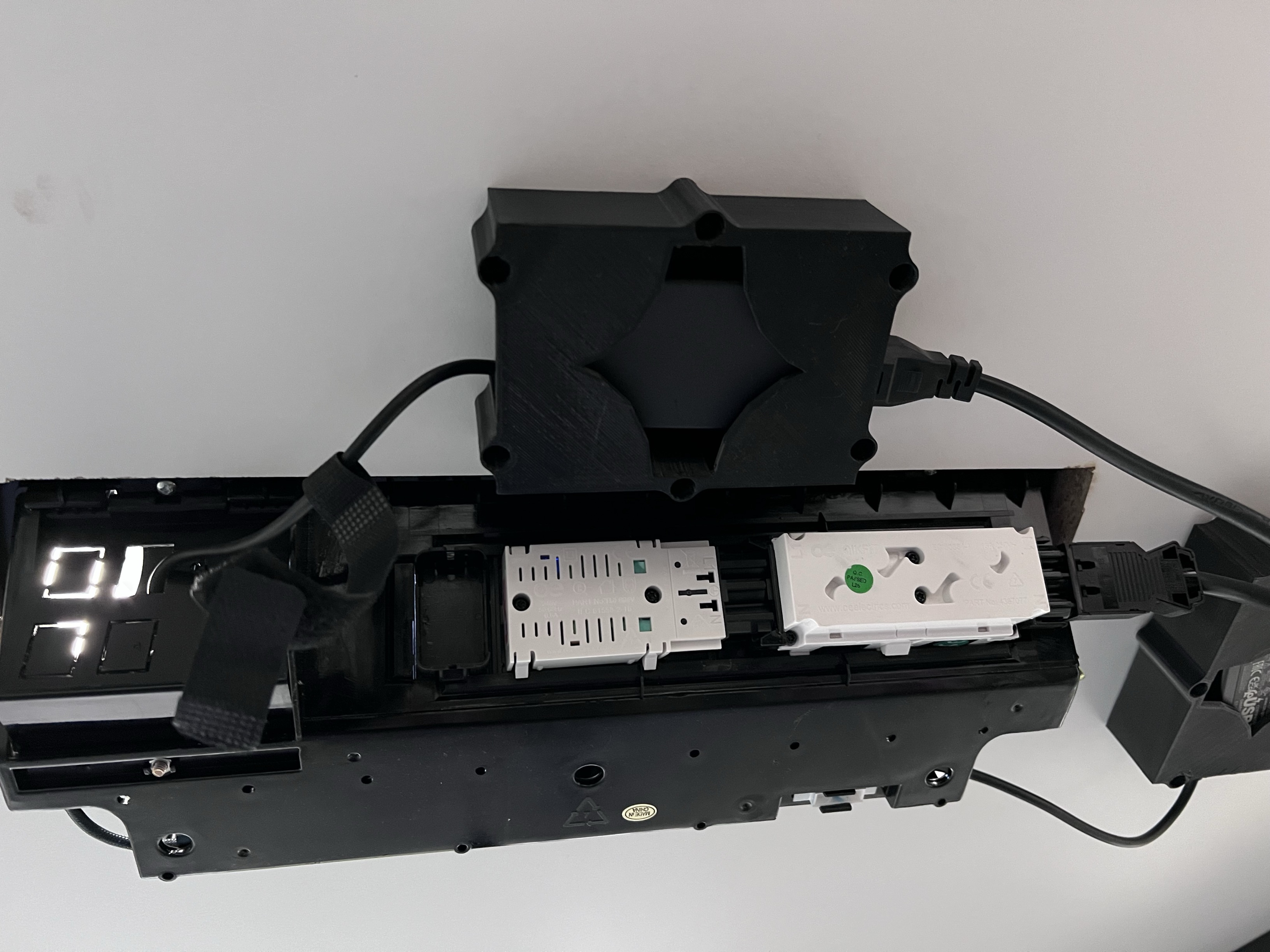 Laptop Charger Under Desk Mount