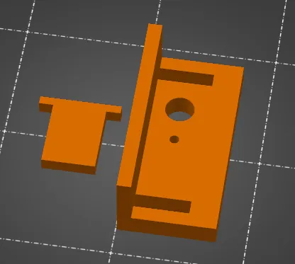 Drill and countersink guid with  corner aligner for 18mm sheets