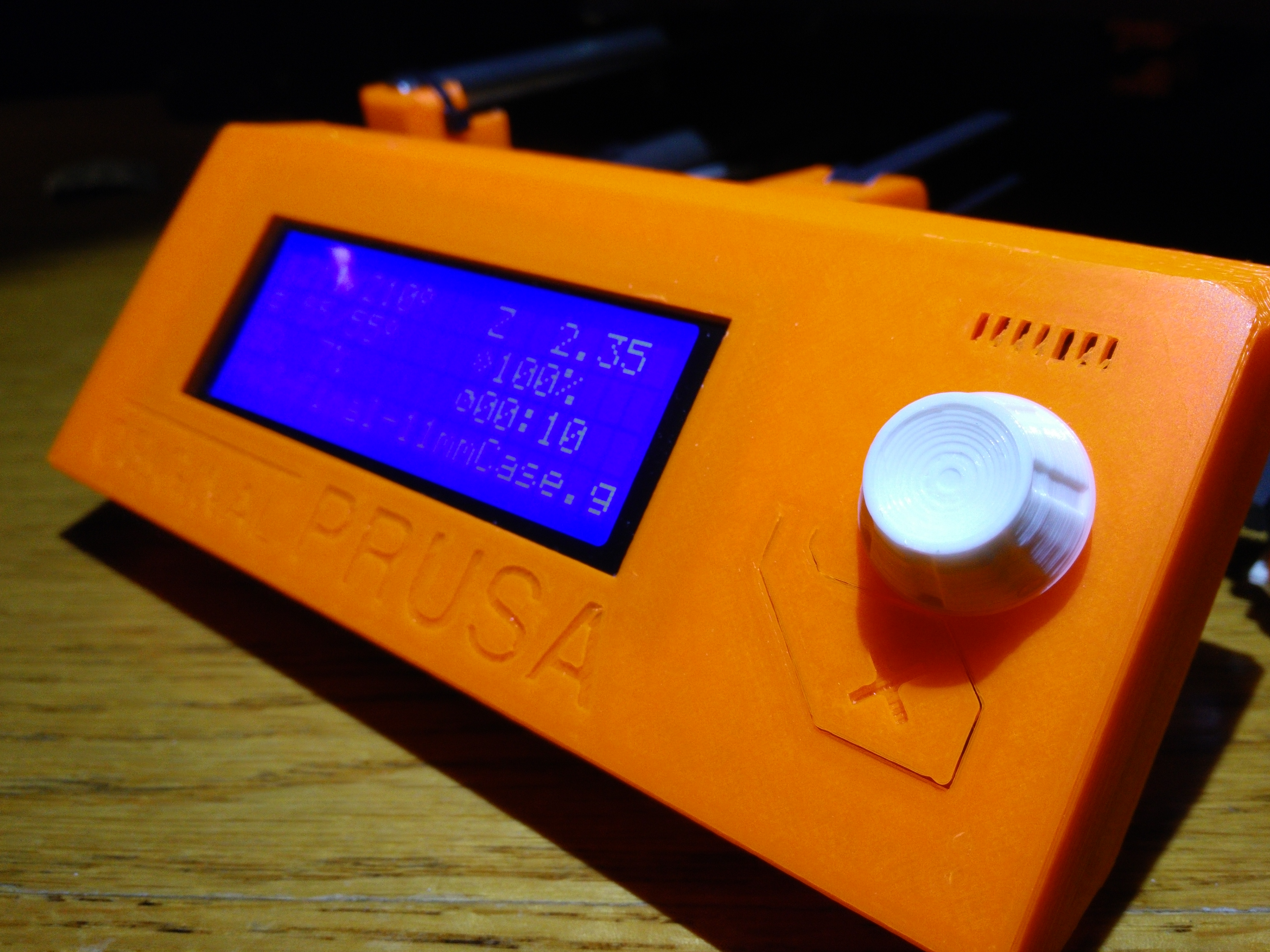 Prusa i3 LCD Knob (Inspired by Original Prusa i3 MK2)