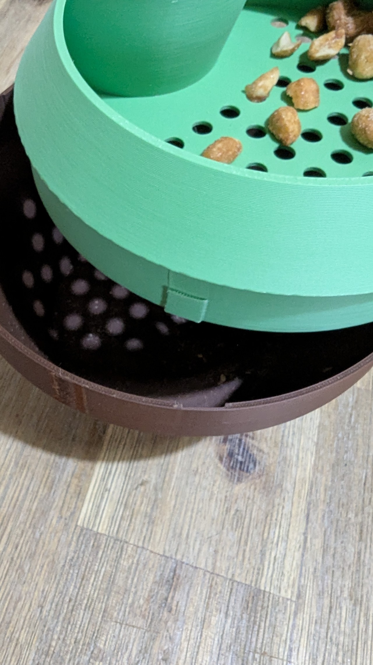 Pistachio/Peanuts bowl twisted lock — miniatura 3