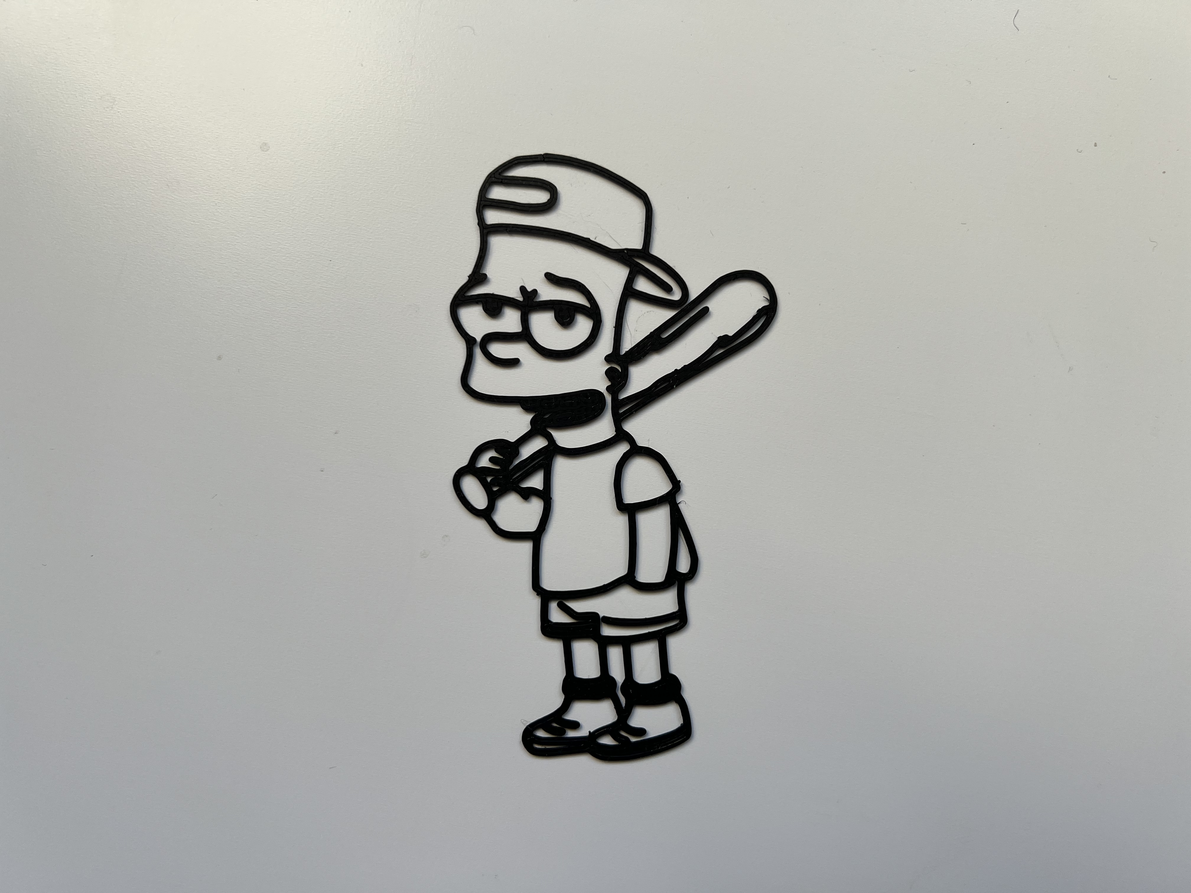 Bart Simpson Wall Art #1