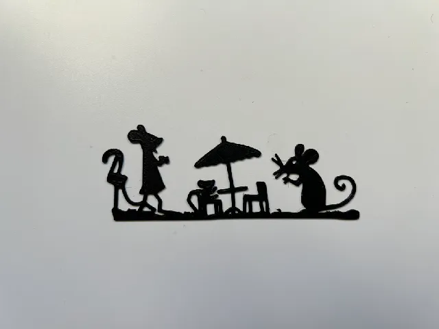 Life of Mice Wall Art #2