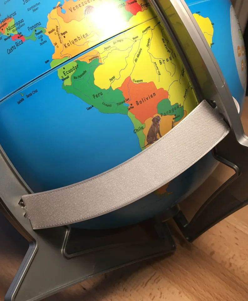 Tiptoi Globe Stand Fix by Alex, Download free STL model