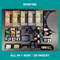 BONFIRE + TREES & CREATURES - INSERT, EINSATZ, INLAY, ORGANIZER