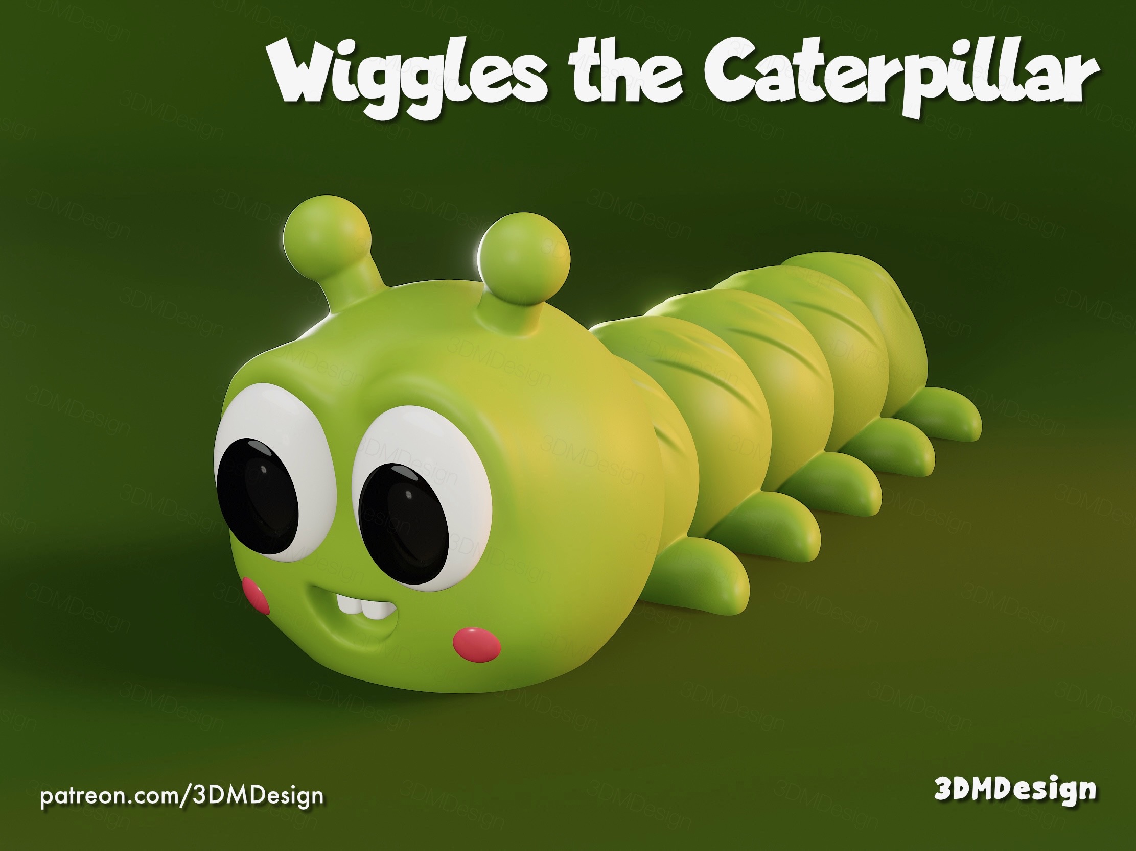 Wiggles the Articulated Caterpillar