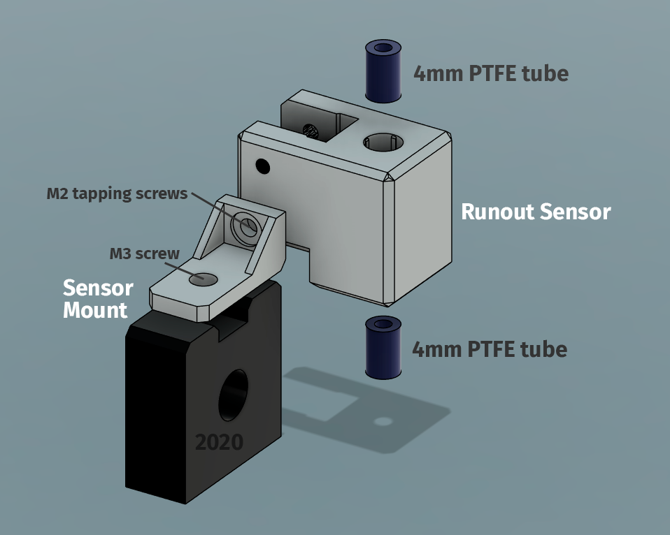 Standalone Filament Runout Sensor remix