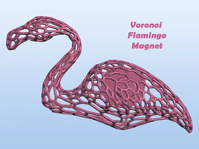 Flamingo Voronoi Magnet (parametric)
