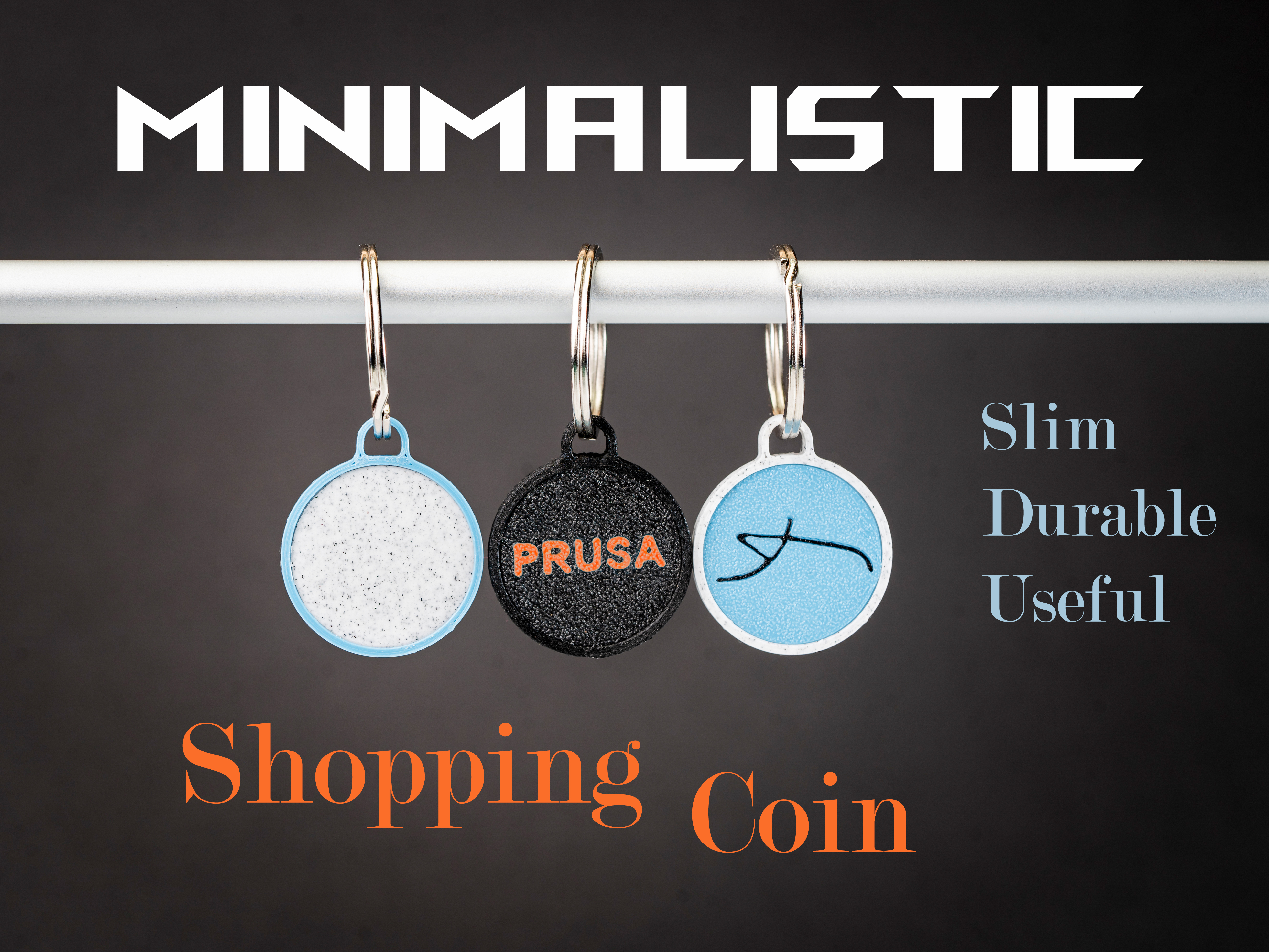 Super minimalistic Shopping Cart Coins