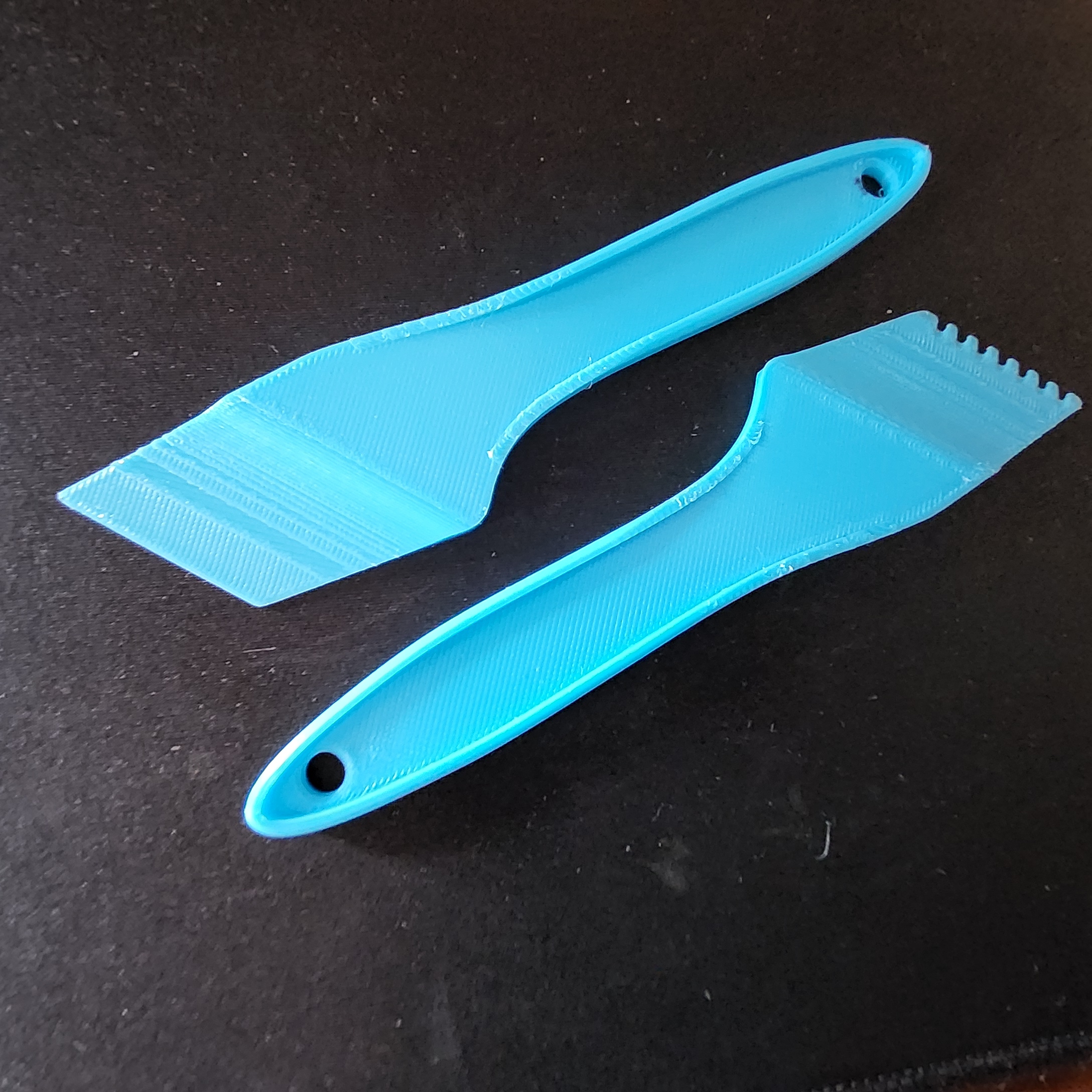 Small spatula (Notched & Straight)
