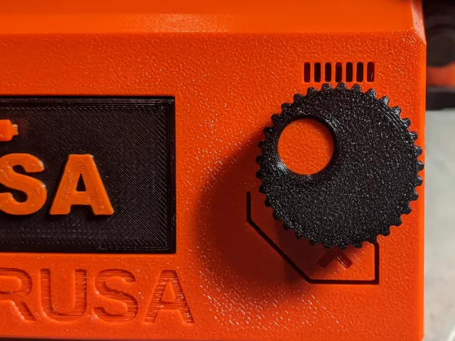 2 color knob, easier to print.