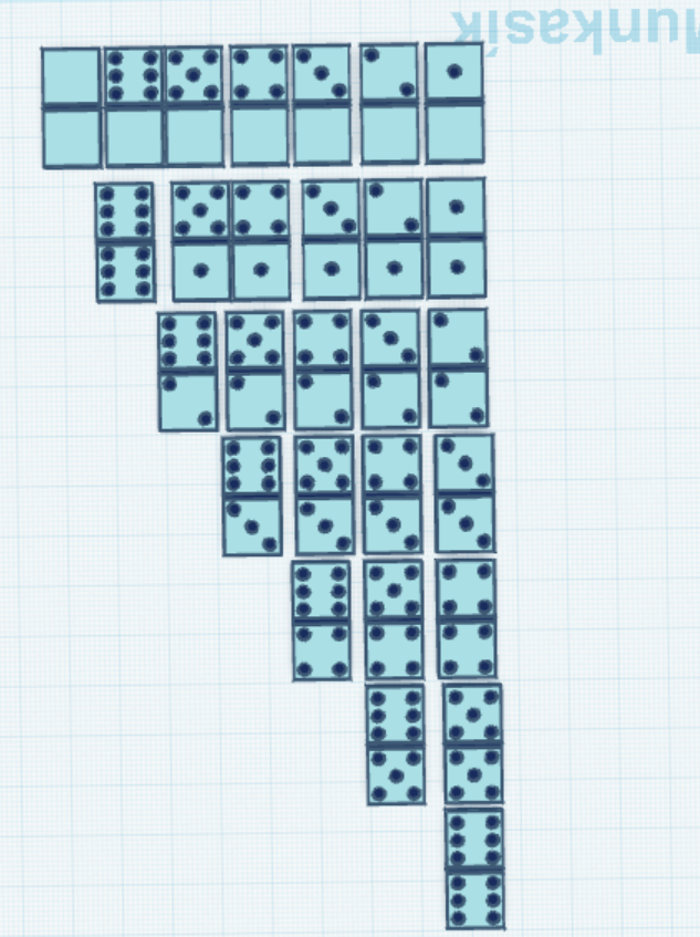Blue Domino