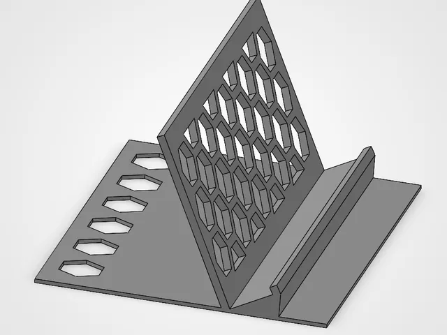 Stable, Wide Base Phone Stand with Wide Lip, Works For Fat Phone Cases