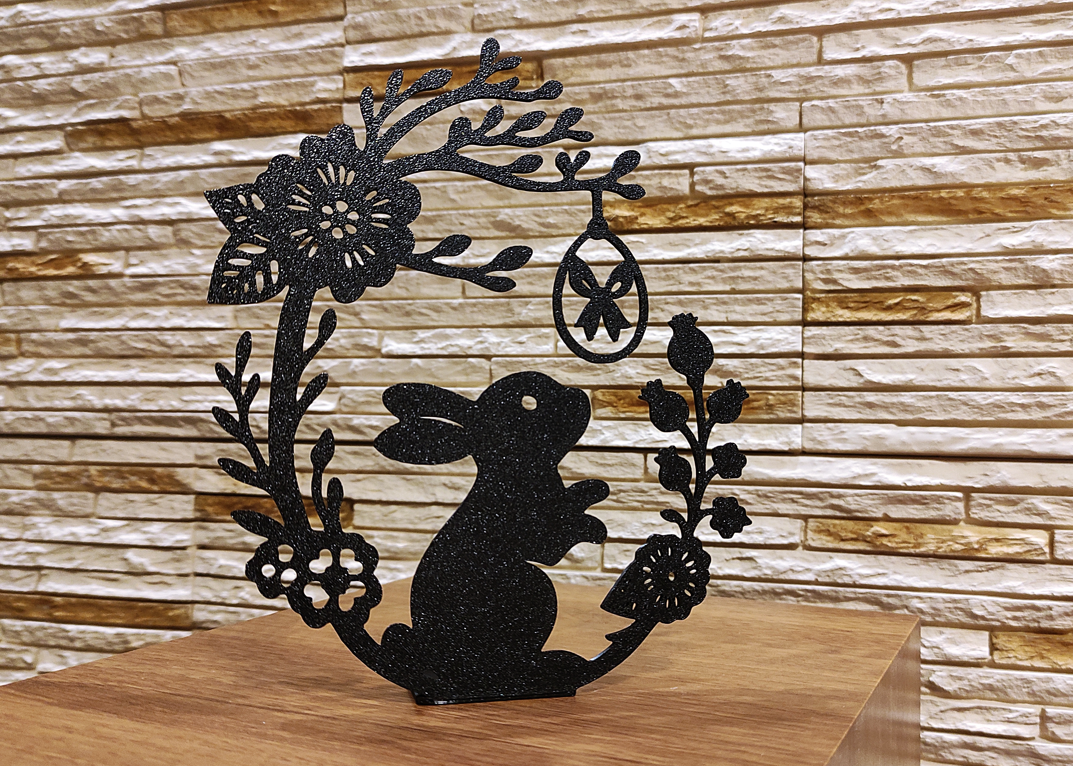 Easter 3D Decoration – Bunny with Easter Egg