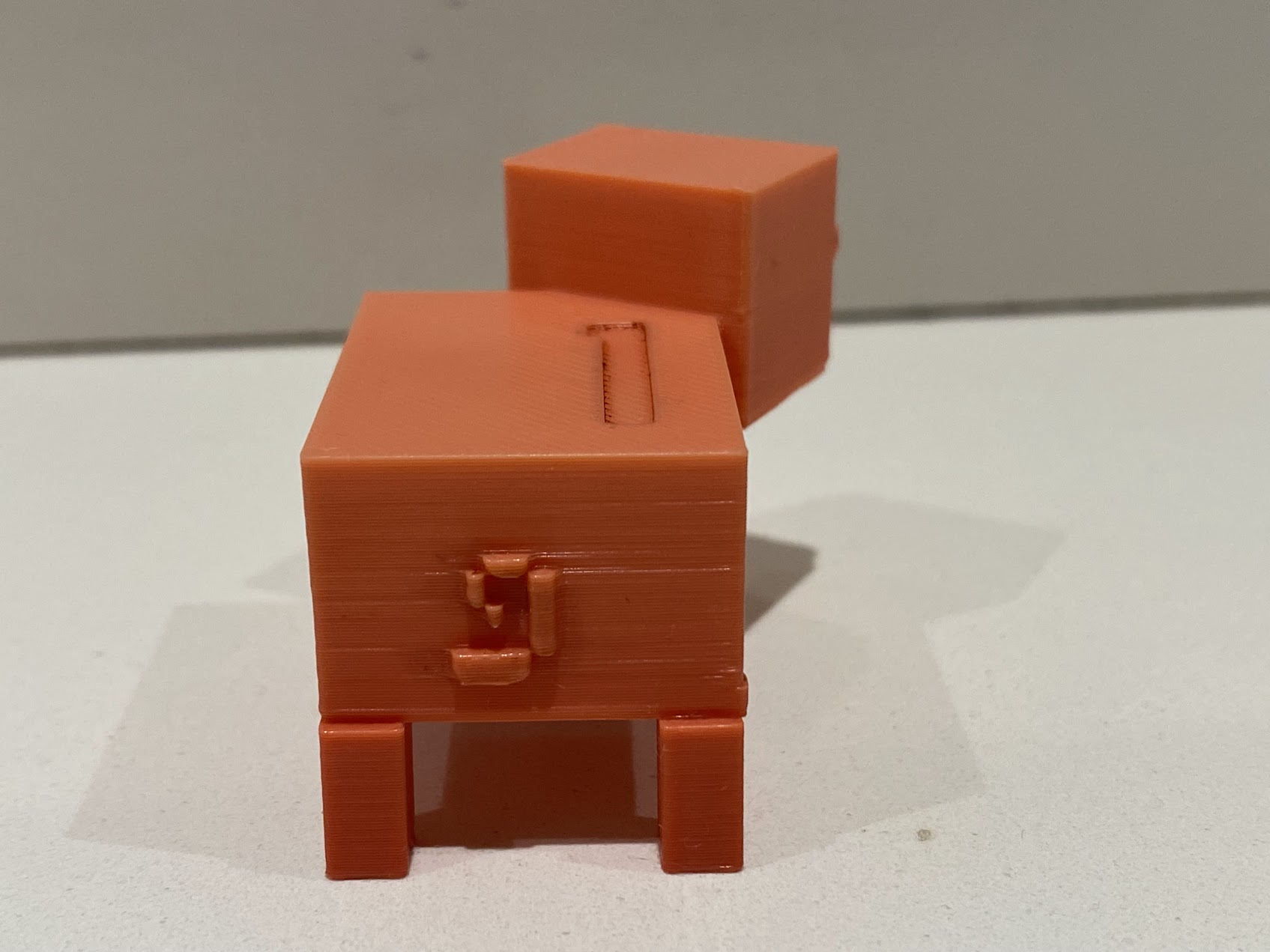 Miniatura 3 do modelo 3D minecraft pig