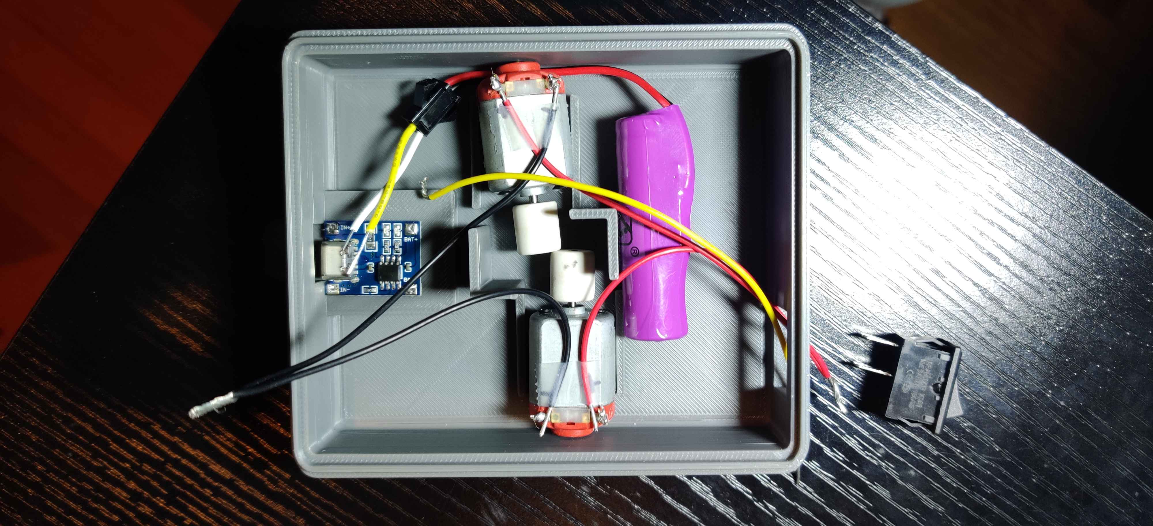 DIY Rechargeable Electric Fishing Line Despooler