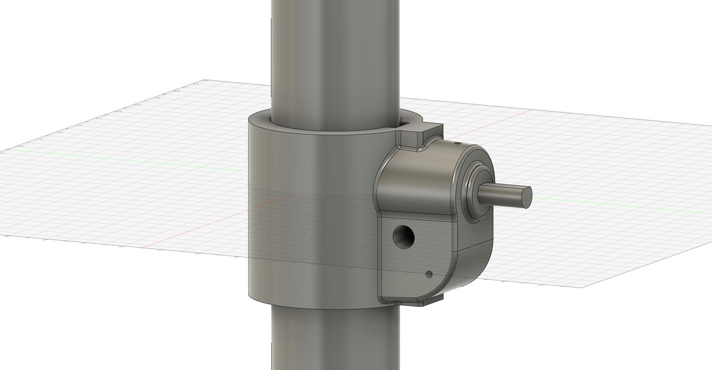 Viking Drillpress Table Motor mount