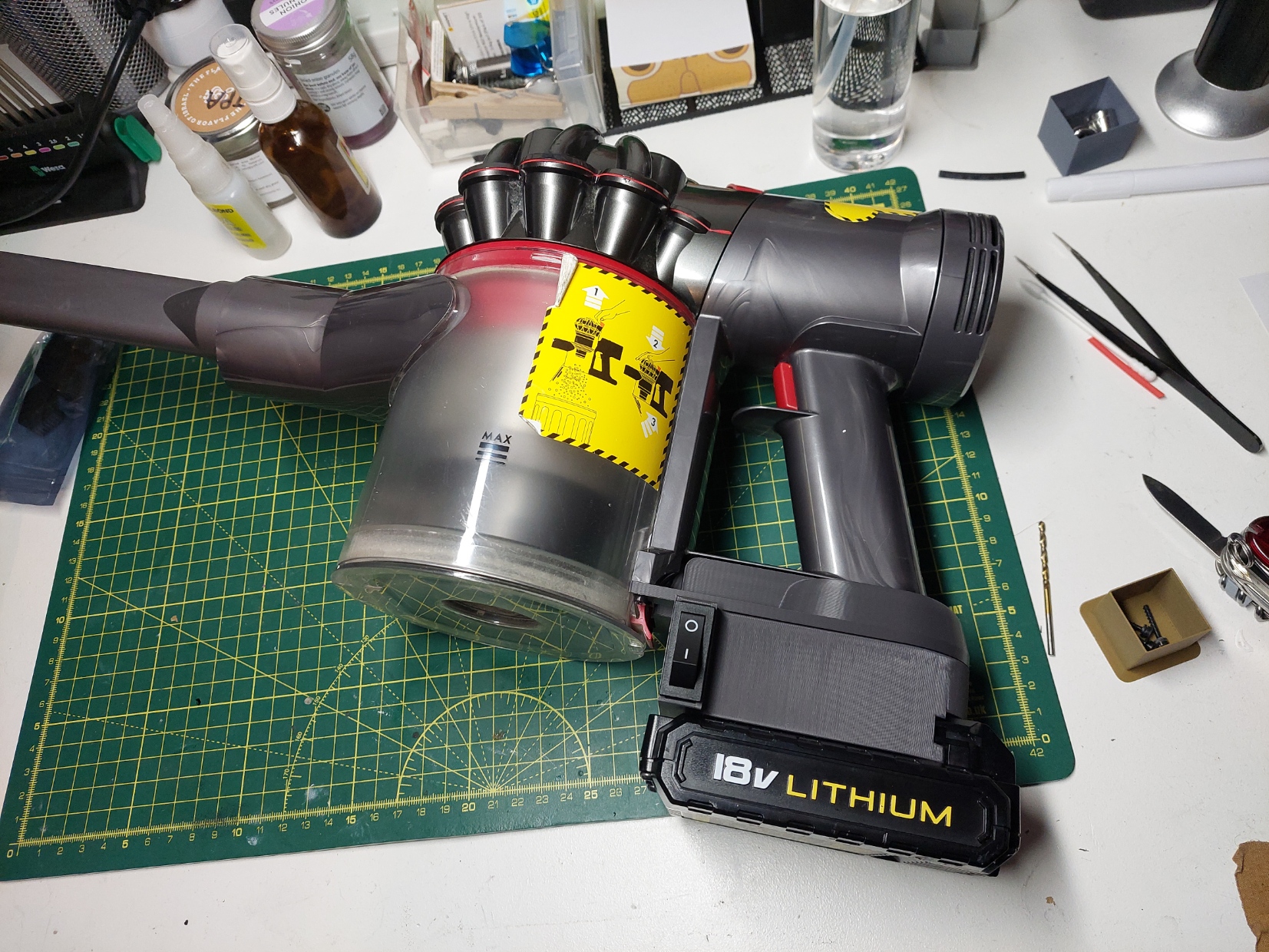 Dyson V7/8 Stanely FATMAX Adapter