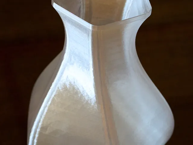 Twisted vase mode vase