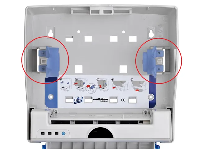 Replica of the roller holder for Lotus enMotion Impulse blue compact