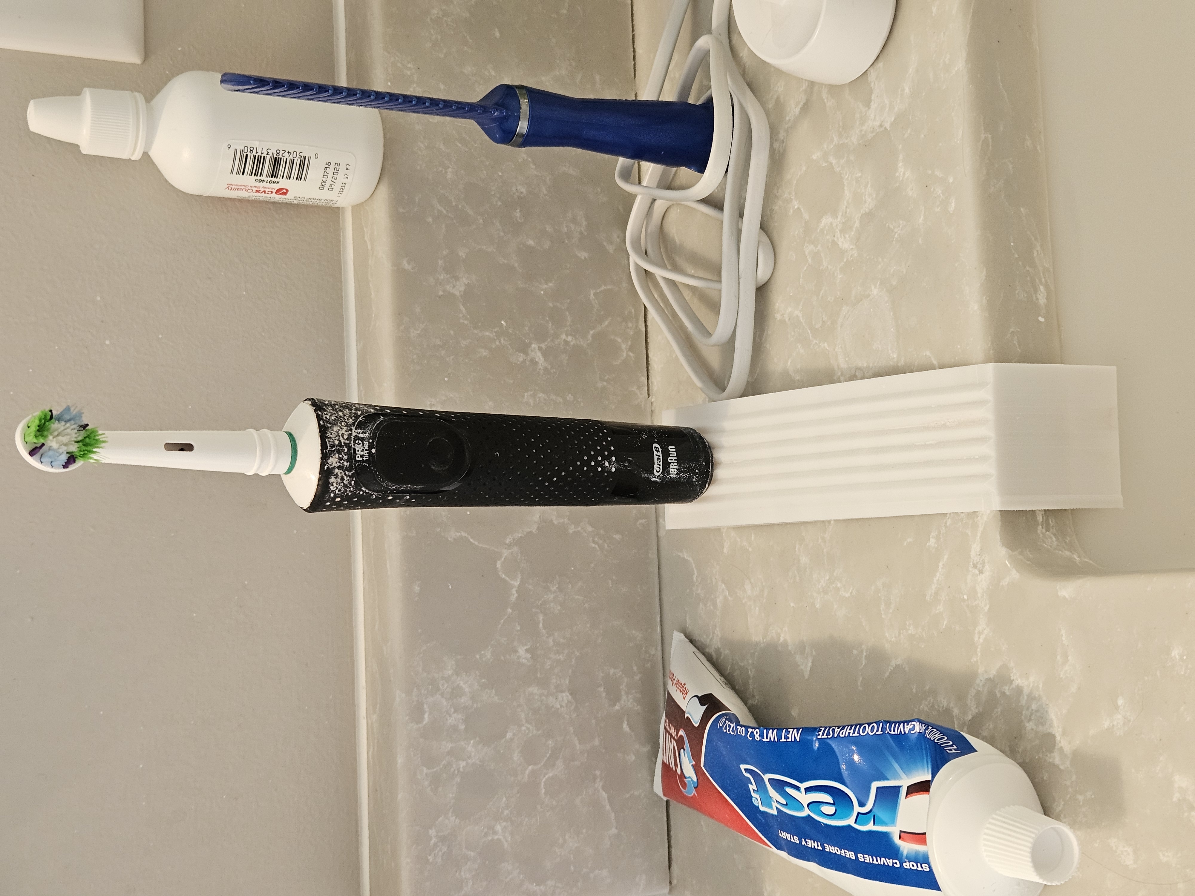 Toothbrush Water Drain Stand for Oral-B Braun Electric Toothbrushes