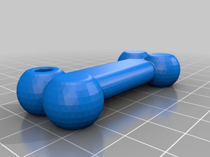 Miniatura 3 do modelo 3D Dog Bone Keychain