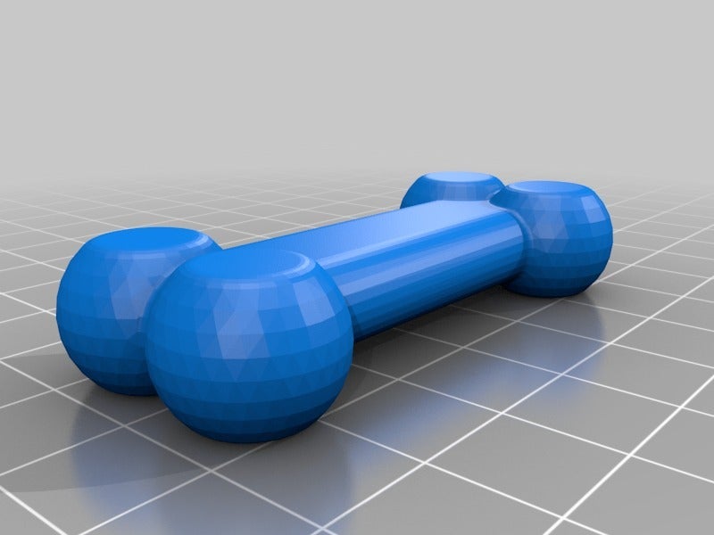 Miniatura 4 do modelo 3D Dog Bone Keychain