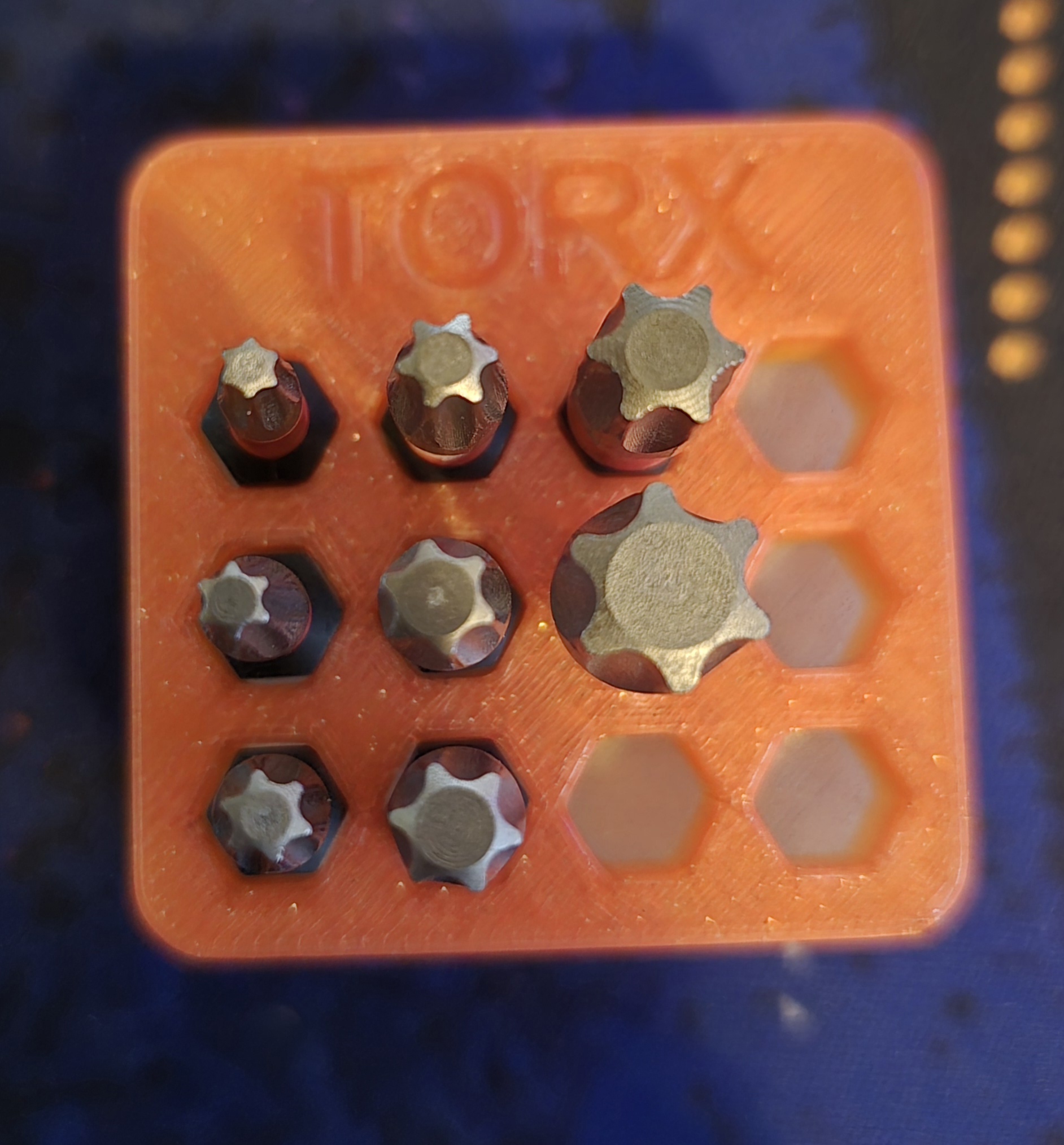 Gridfinity bit holder