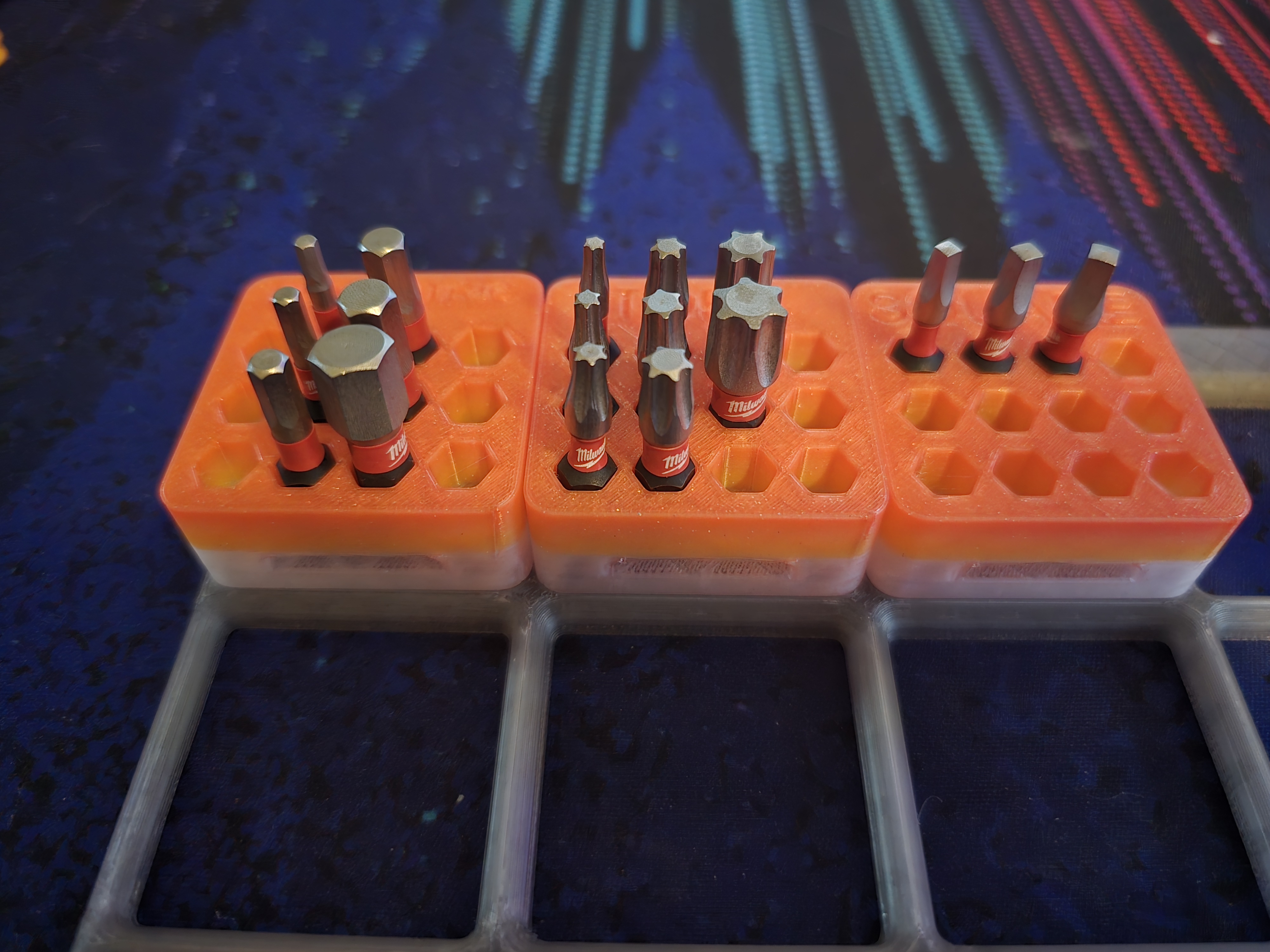 Miniatura 2 do modelo 3D Gridfinity bit holder