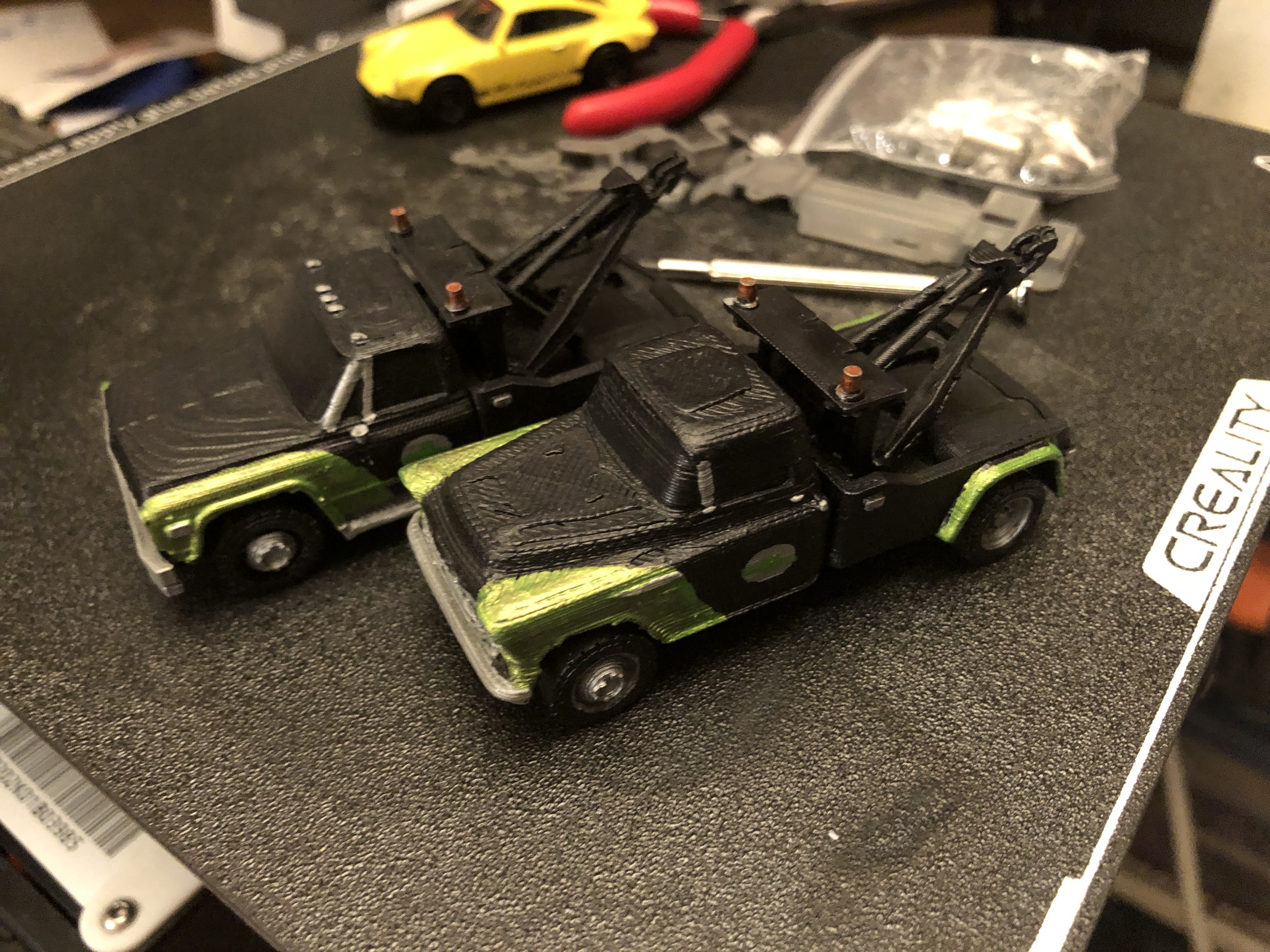 1957 Chevy Apache Towtruck 1/64 scale
