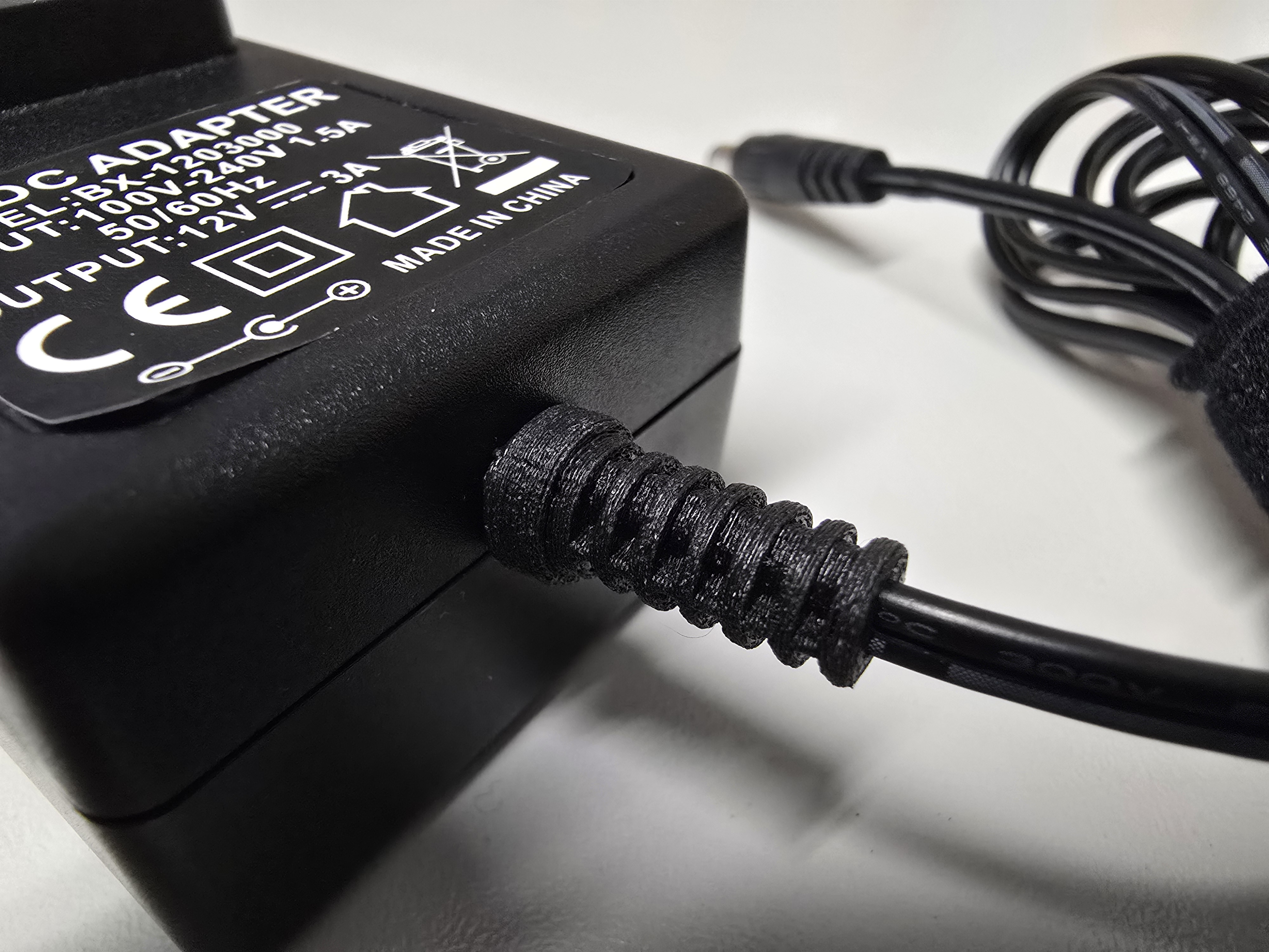 AC Power Adapter Cable Strain Relief