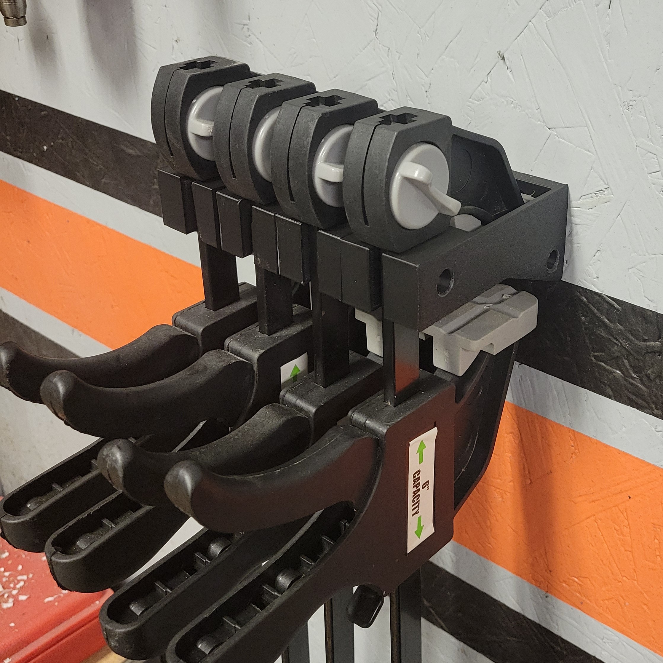 Ratchet Clamp Wall Mount Holder - Modular