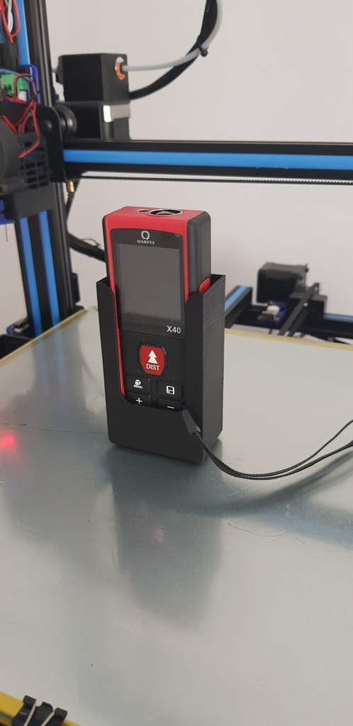 Laser meter wall holder