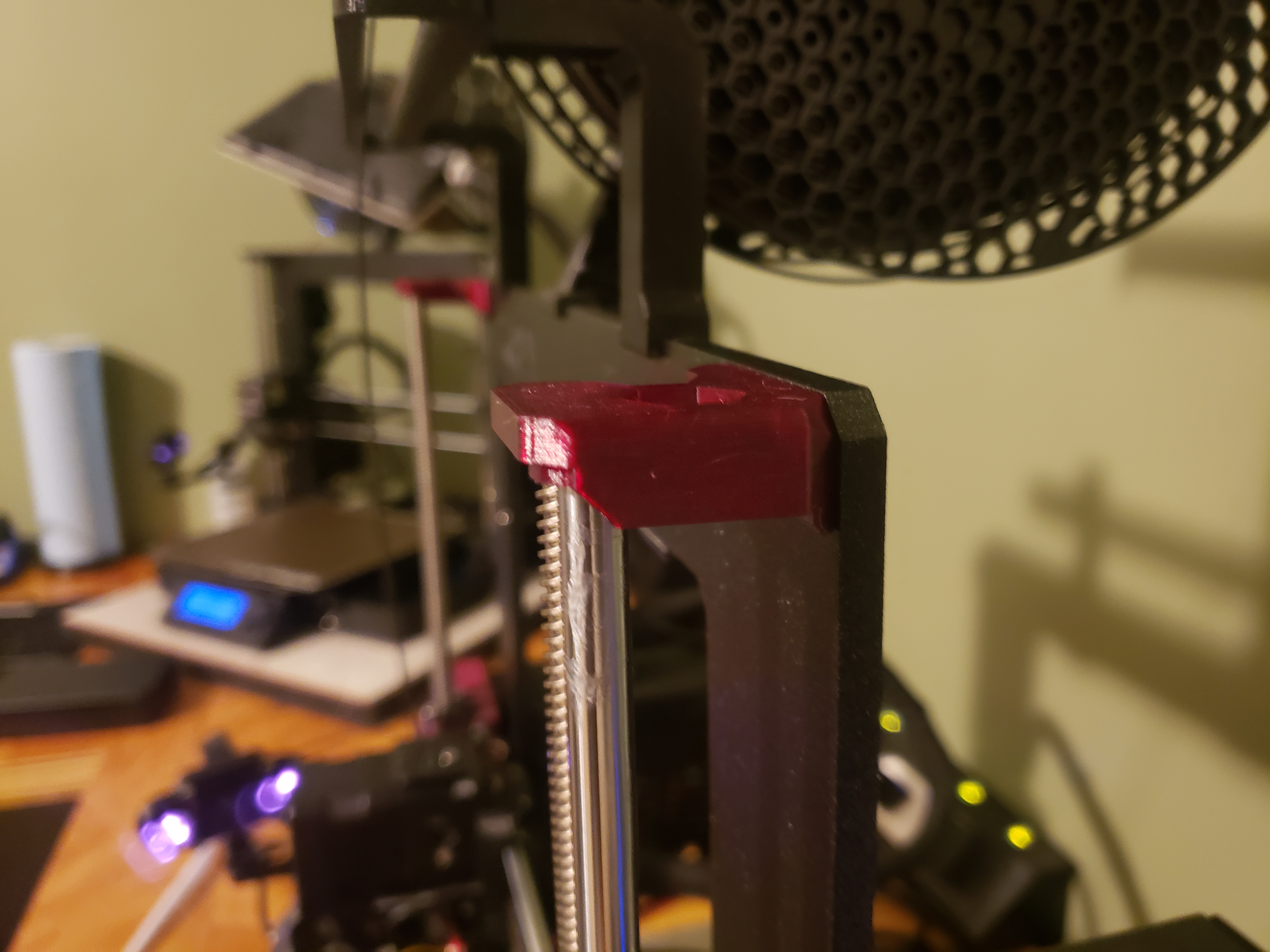 Anti-vibration z-tops for Prusa MK3(S+) (different tolerances)