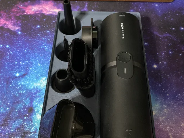Hoto Vacuum/Blower holder for Gridfinity