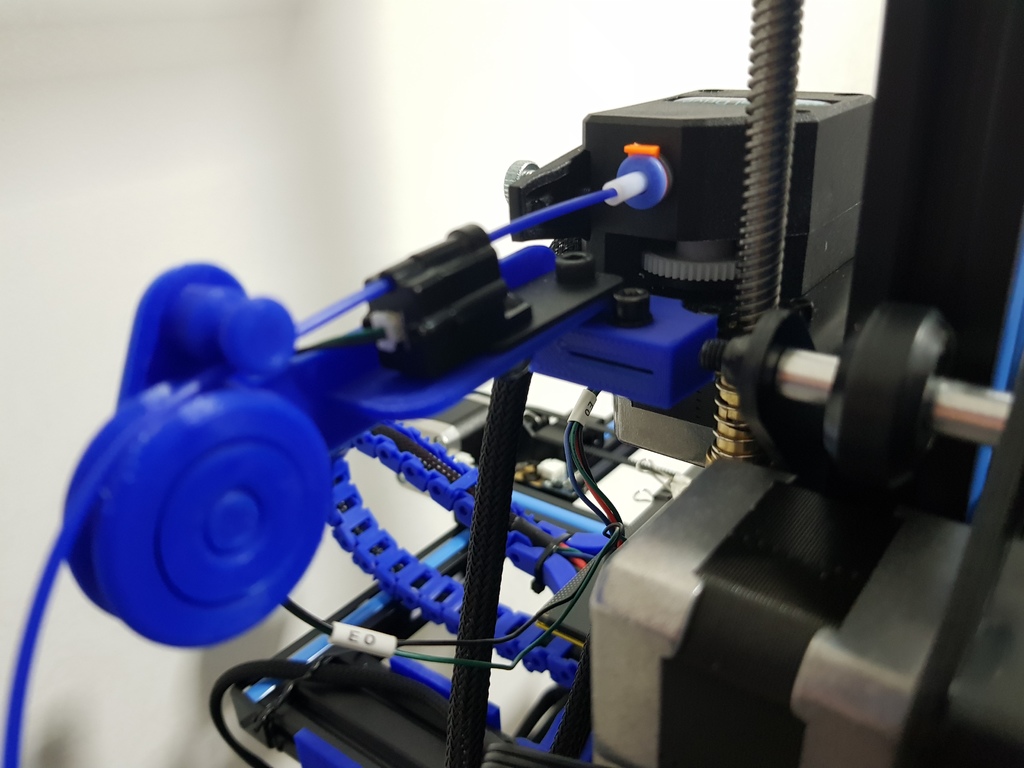 Geeetech A30 filament sensor support for BMG extruder