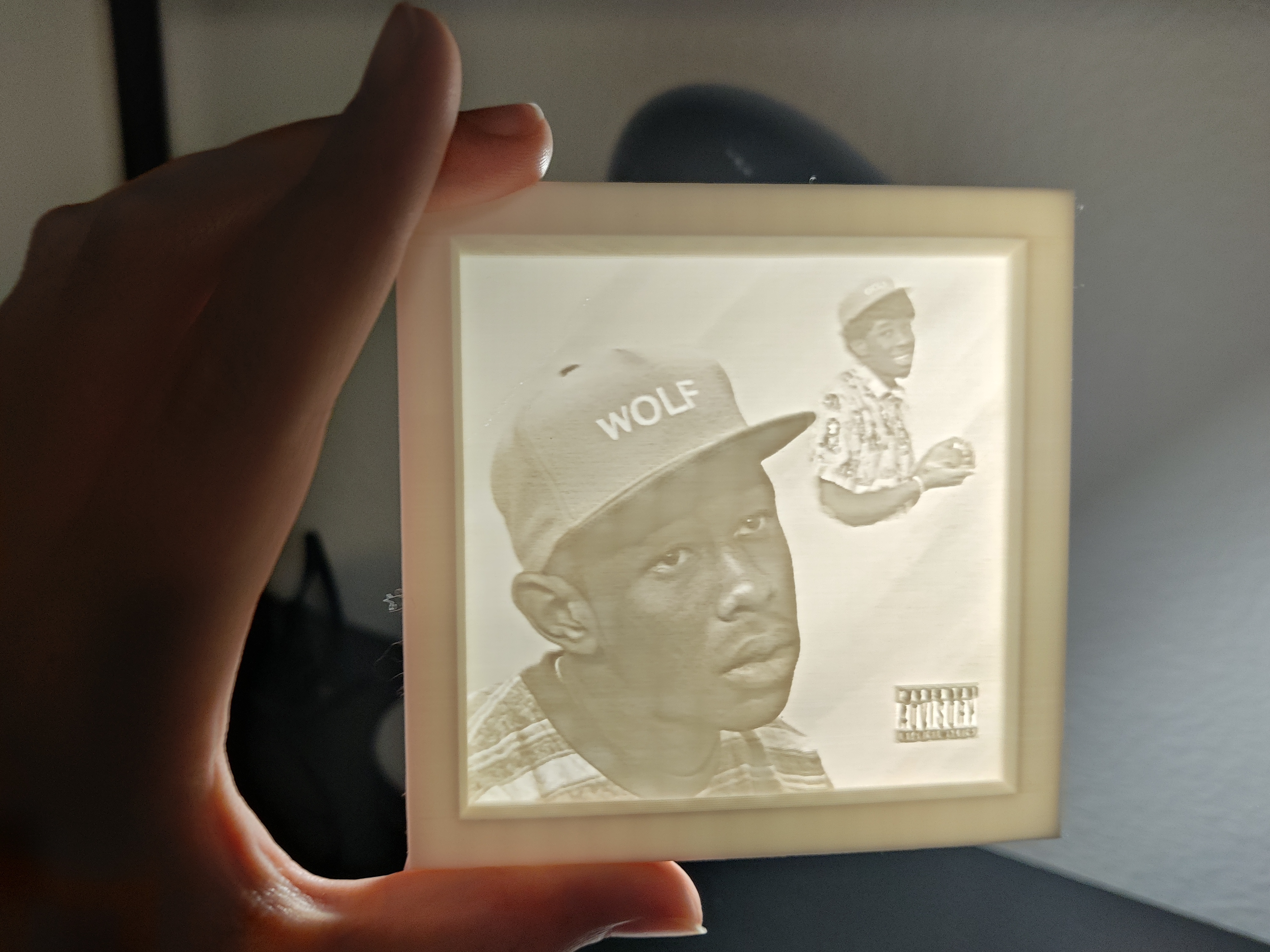 Tyler, The Creator - Wolf Lithophane