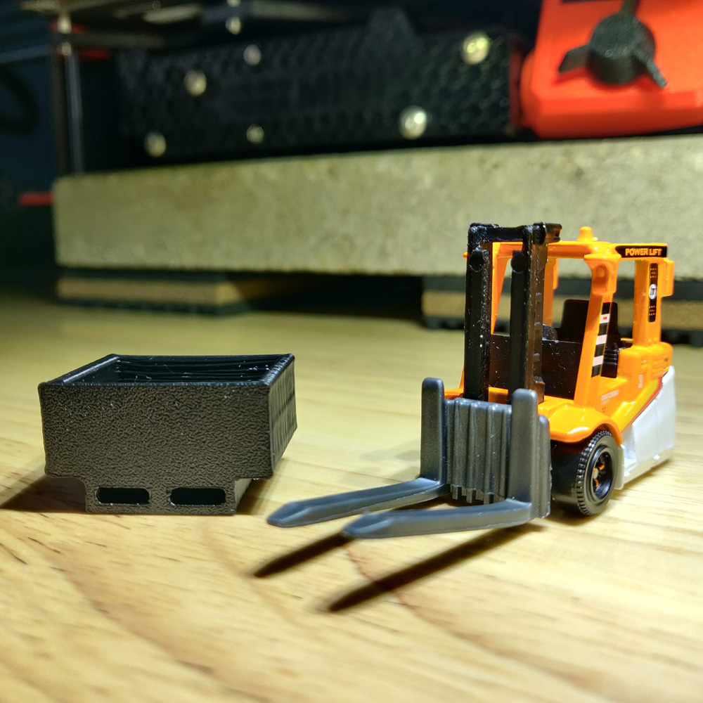 Matchbox Forklift Bucket