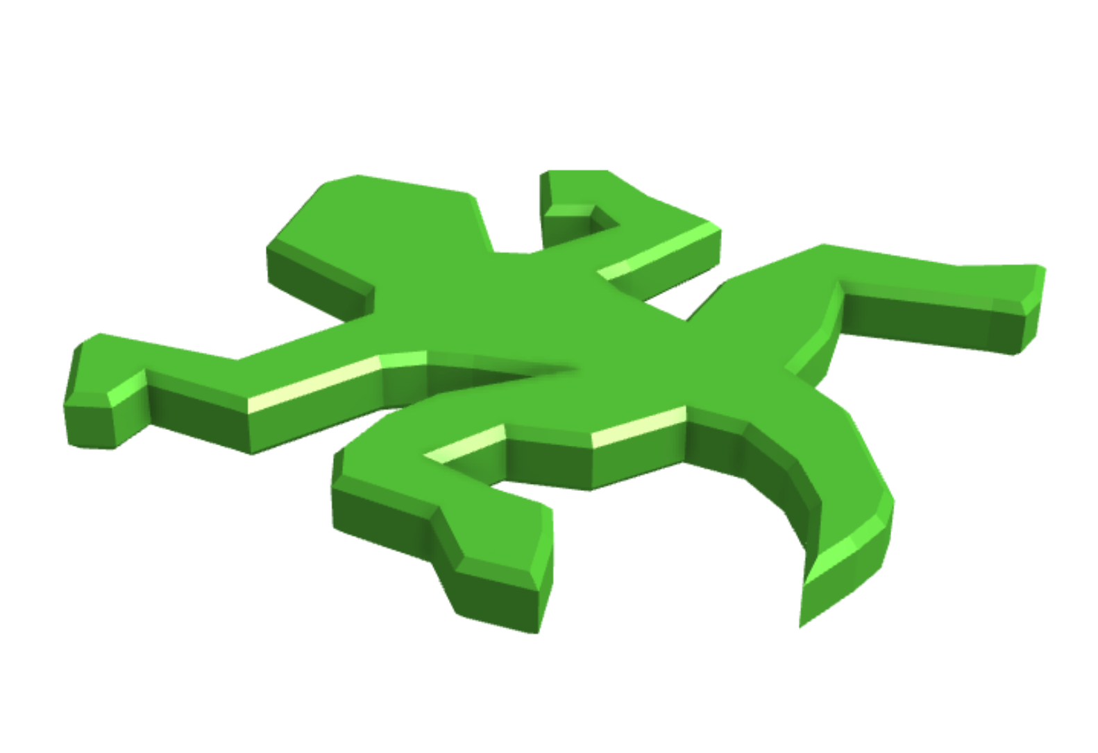 Escher Lizard tile