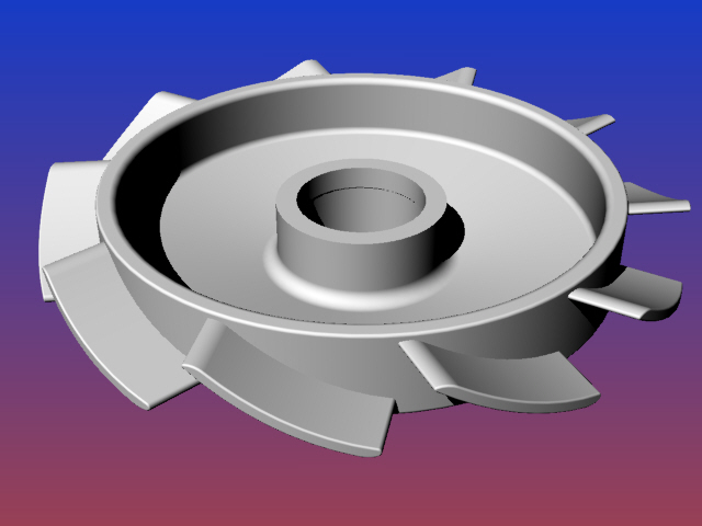 Armature fan for Black & Decker router
