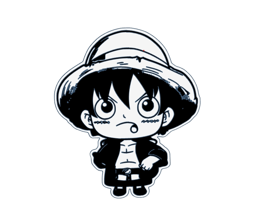 Straw Hat Luffy Keychain