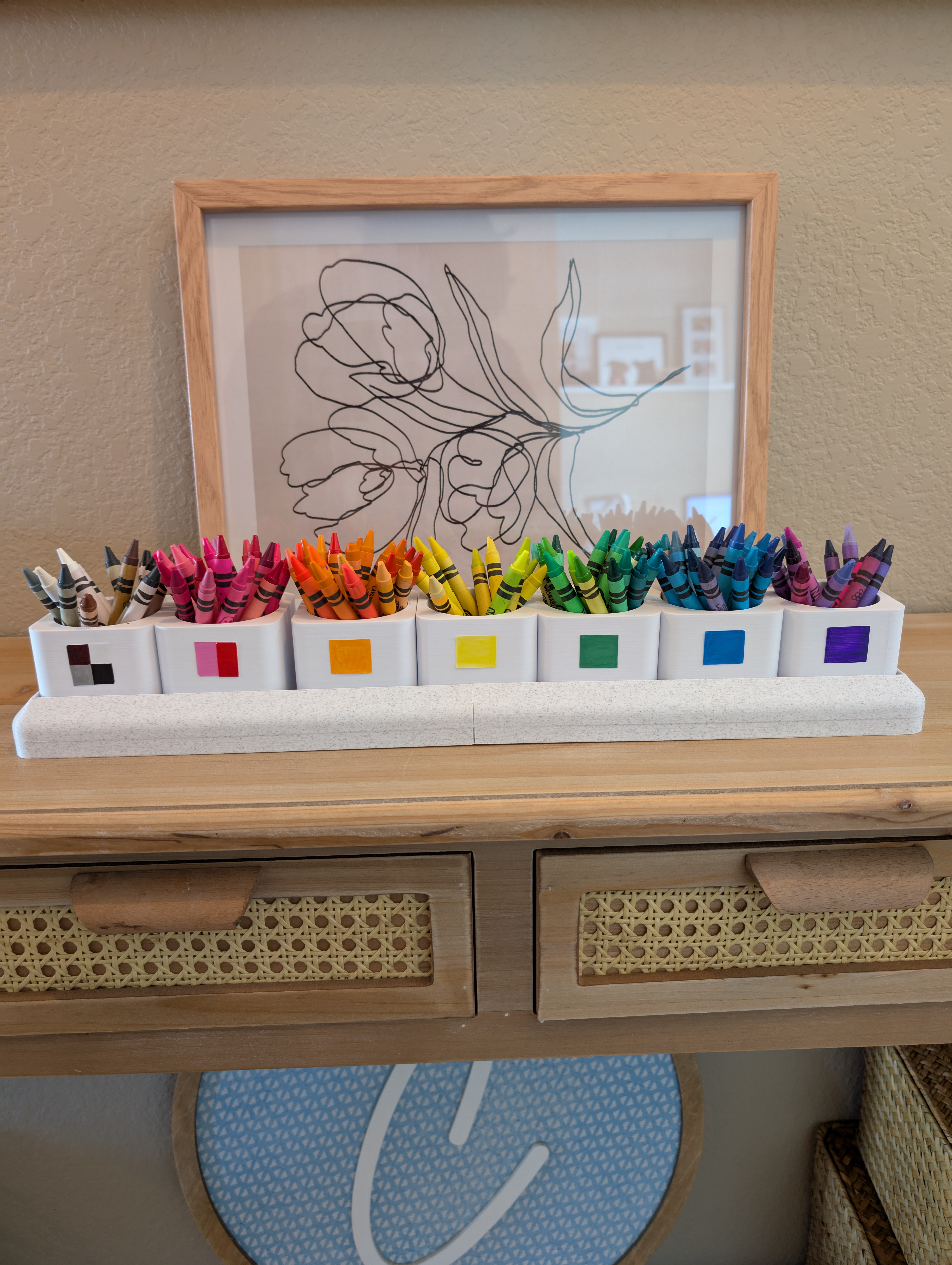 Crayon Organizer Tray
