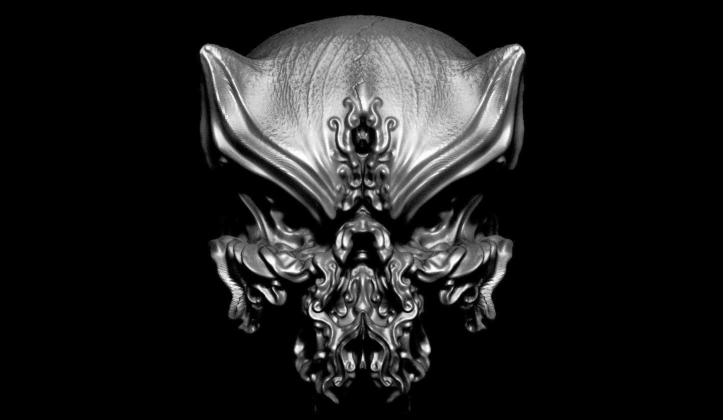 Predator skull