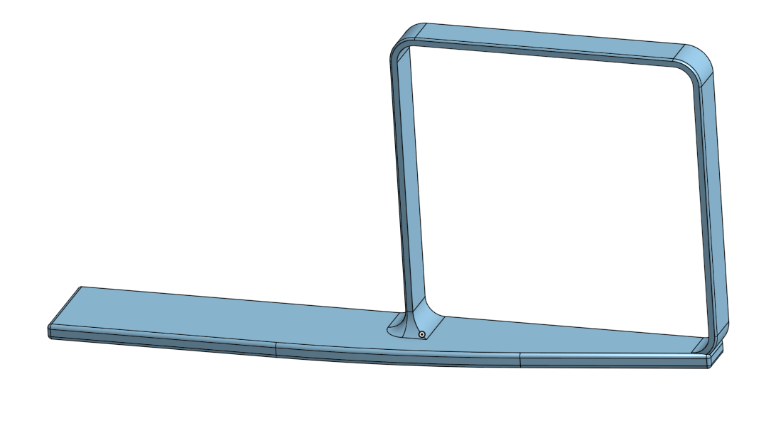 Miniatura 2 do modelo 3D socket frame side shelf - parametric